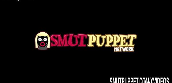  Smut Puppet - Ebony Chicks Swallowing Huge Dicks Compilation